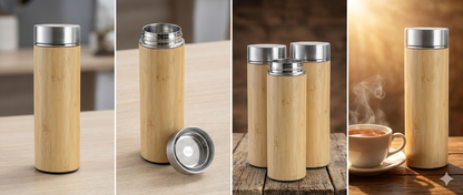 500ml Vacuum Insulated Thermos Bottle | Hot & Cold 12 Hours | Stainless Steel | BPA Free
