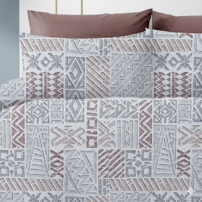Premium Dual Color Cotton Bedsheet – 210 TC, 108x108 Inches (King Size)