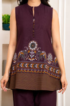 Mustard Cotton Printed Co-ord Set