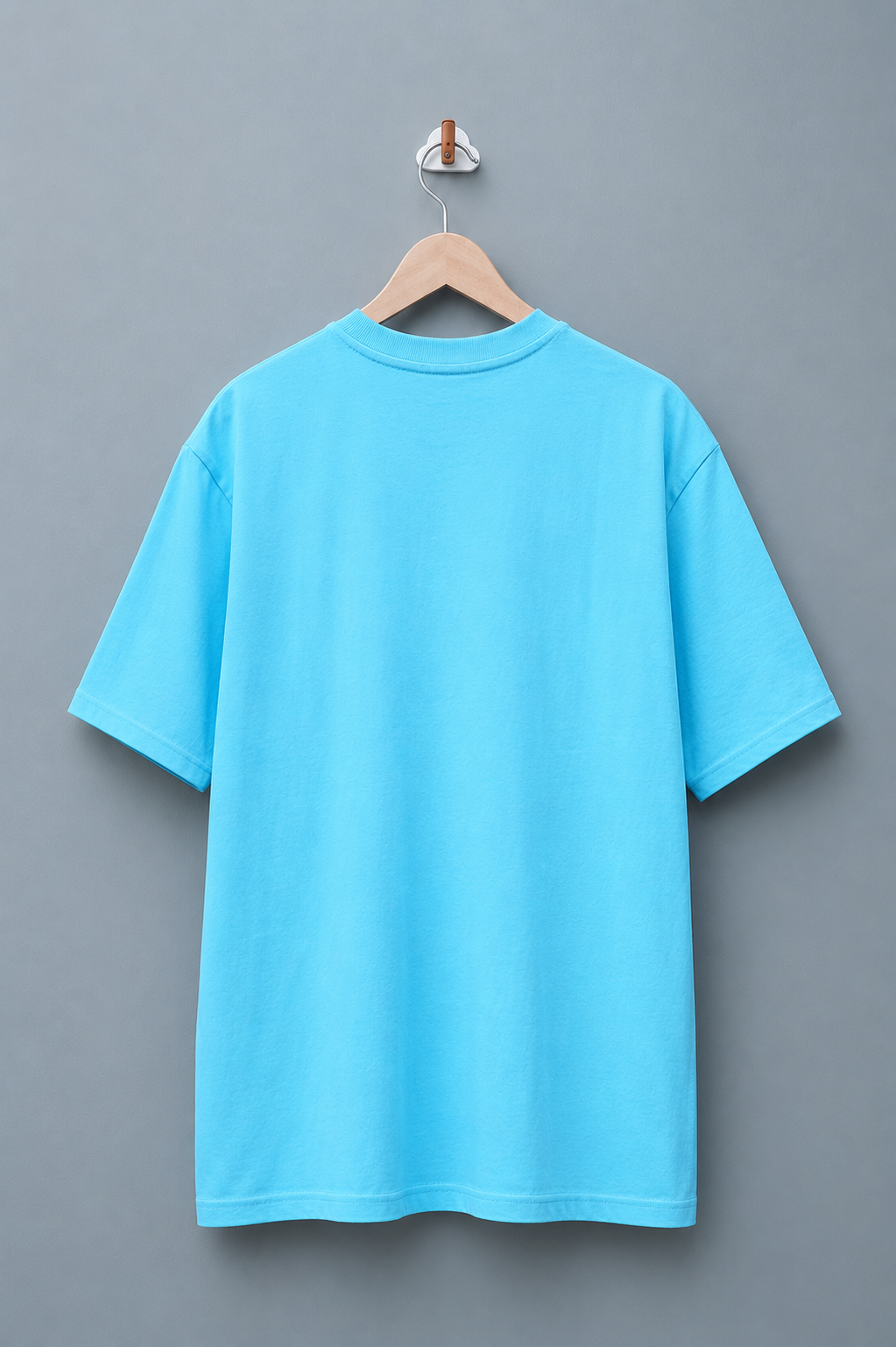 Powder Blue Oversized T-Shirt | 240 GSM