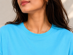 Powder Blue Oversized T-Shirt | 240 GSM