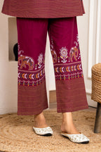 Mustard Cotton Printed Co-ord Set