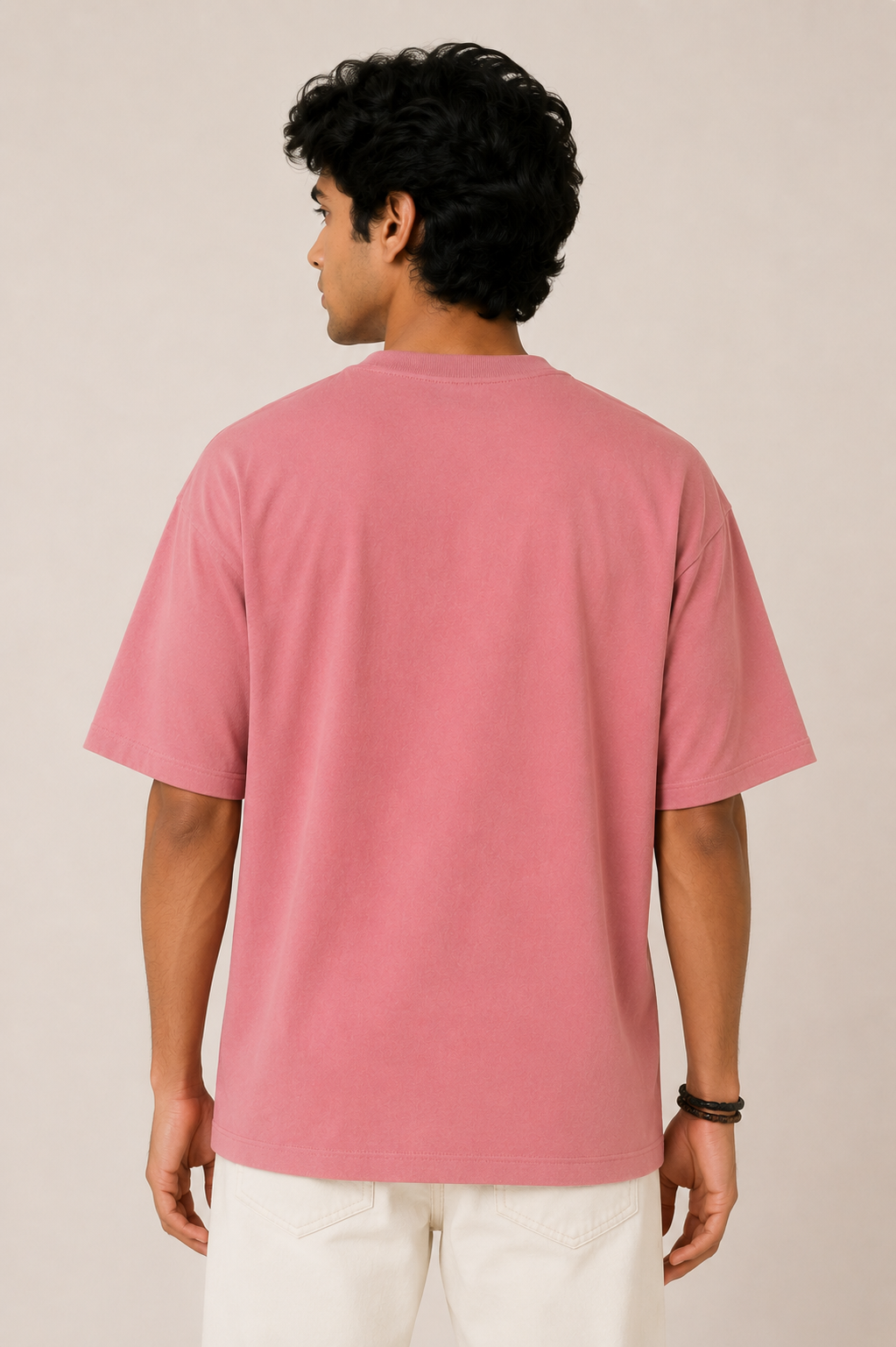 Rose Pink Oversized T-Shirt | 240 GSM