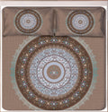 Regal Mandala Luxe – Digital Print Satin Cotton Bedsheet