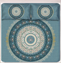 Digital Print Satin Cotton Bedsheet – King Size (108x108) with 2 Pillow Covers