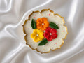 Hibiscus Urli Candle | Lemongrass Fragrance | Handmade Soy Wax Decorative Candle