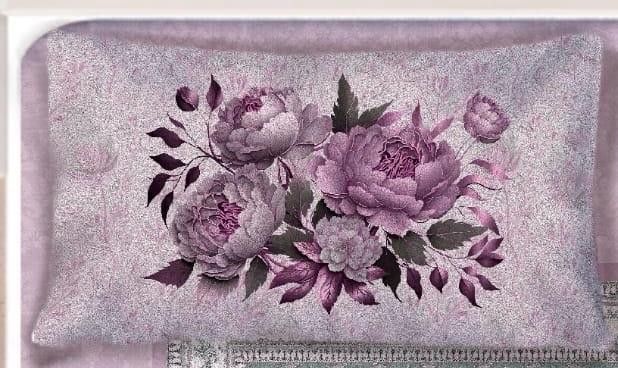 Regal Digital Print Satin Cotton Bedsheet – King Size (108x108) with 2 Pillow Covers