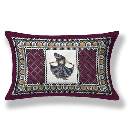 Cotton Single Bed Bedsheet with Pillow Cover – 150 TC, Traditional Rajasthani Print