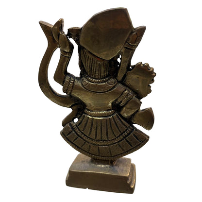 Antique Brass Shrinathji Idol | Handcrafted  Statue for Home Temple & Décor