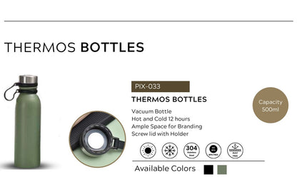 Vacuum Thermos Bottle – 500ml