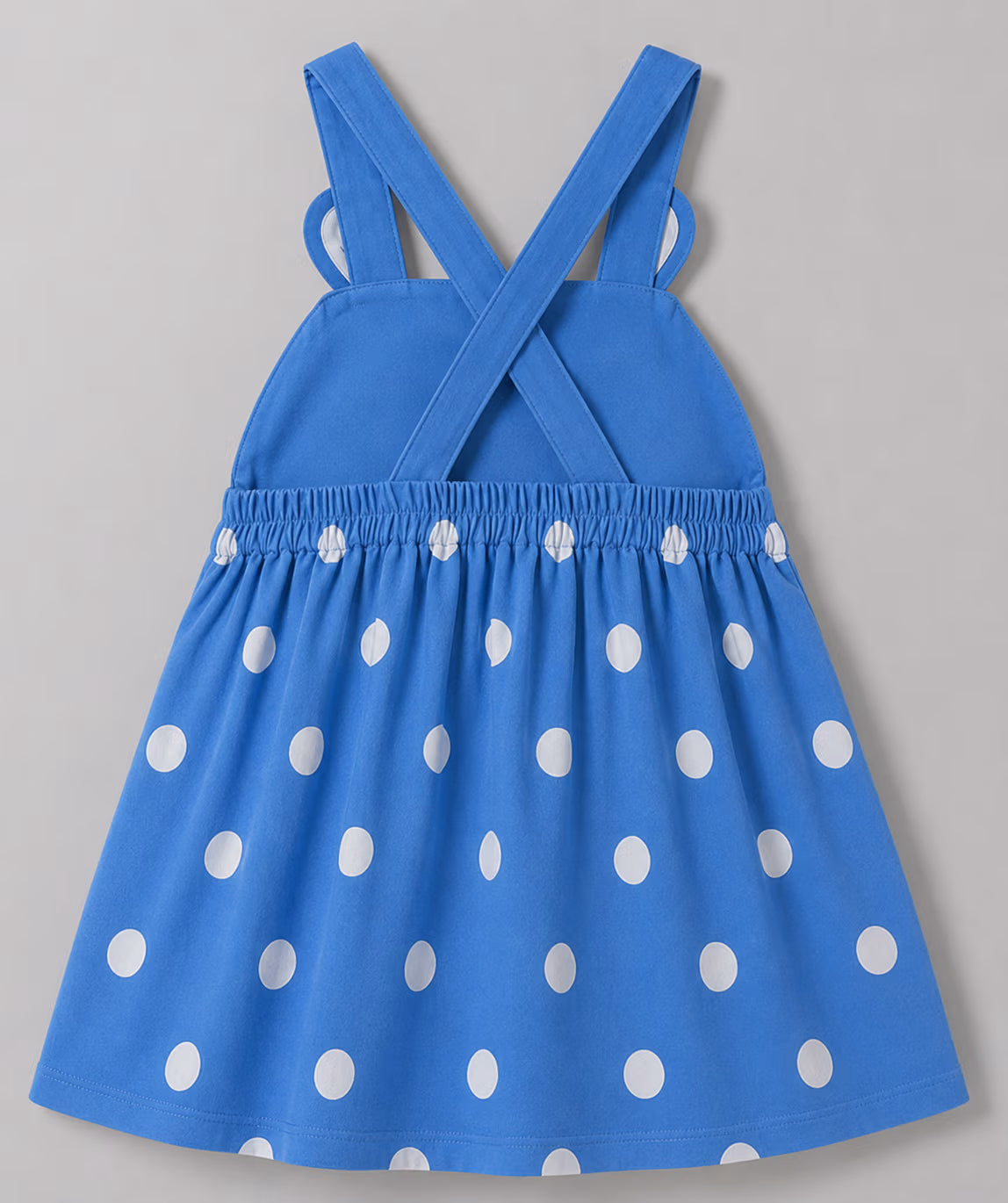 Lemon Bunny Charm Dress - 100% Cotton Bio Washed