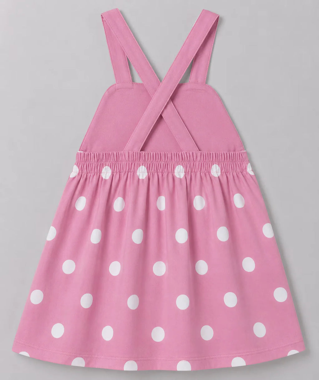 Lemon Bunny Charm Dress - 100% Cotton Bio Washed