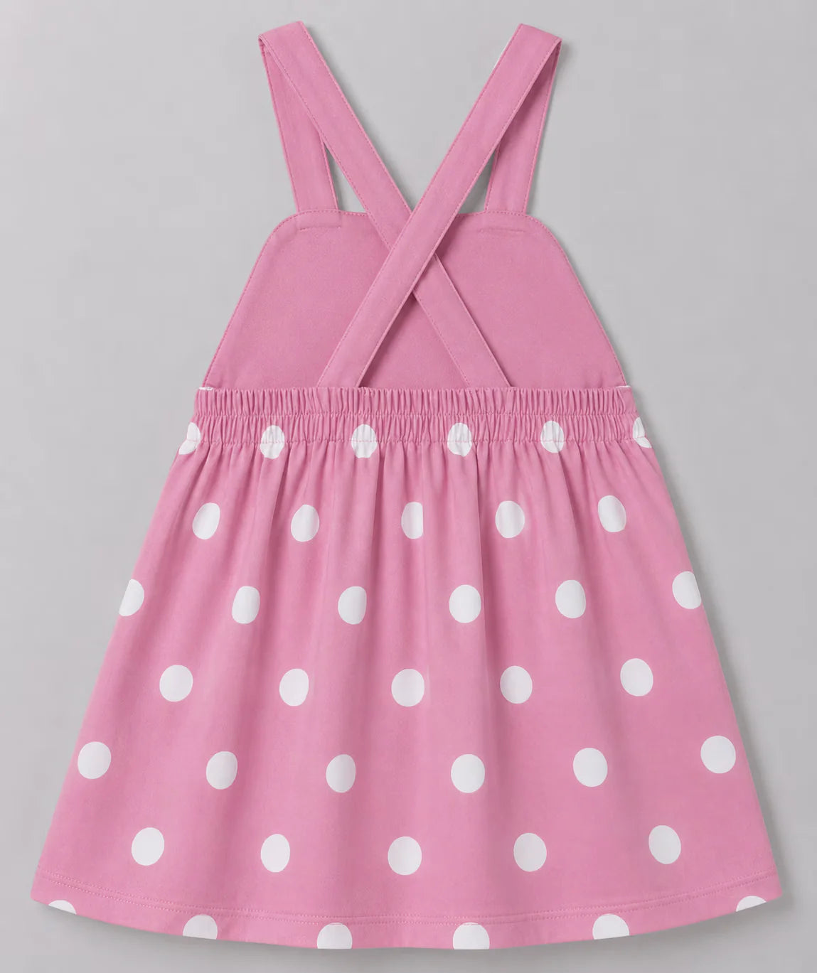 Lemon Bunny Charm Dress - 100% Cotton Bio Washed