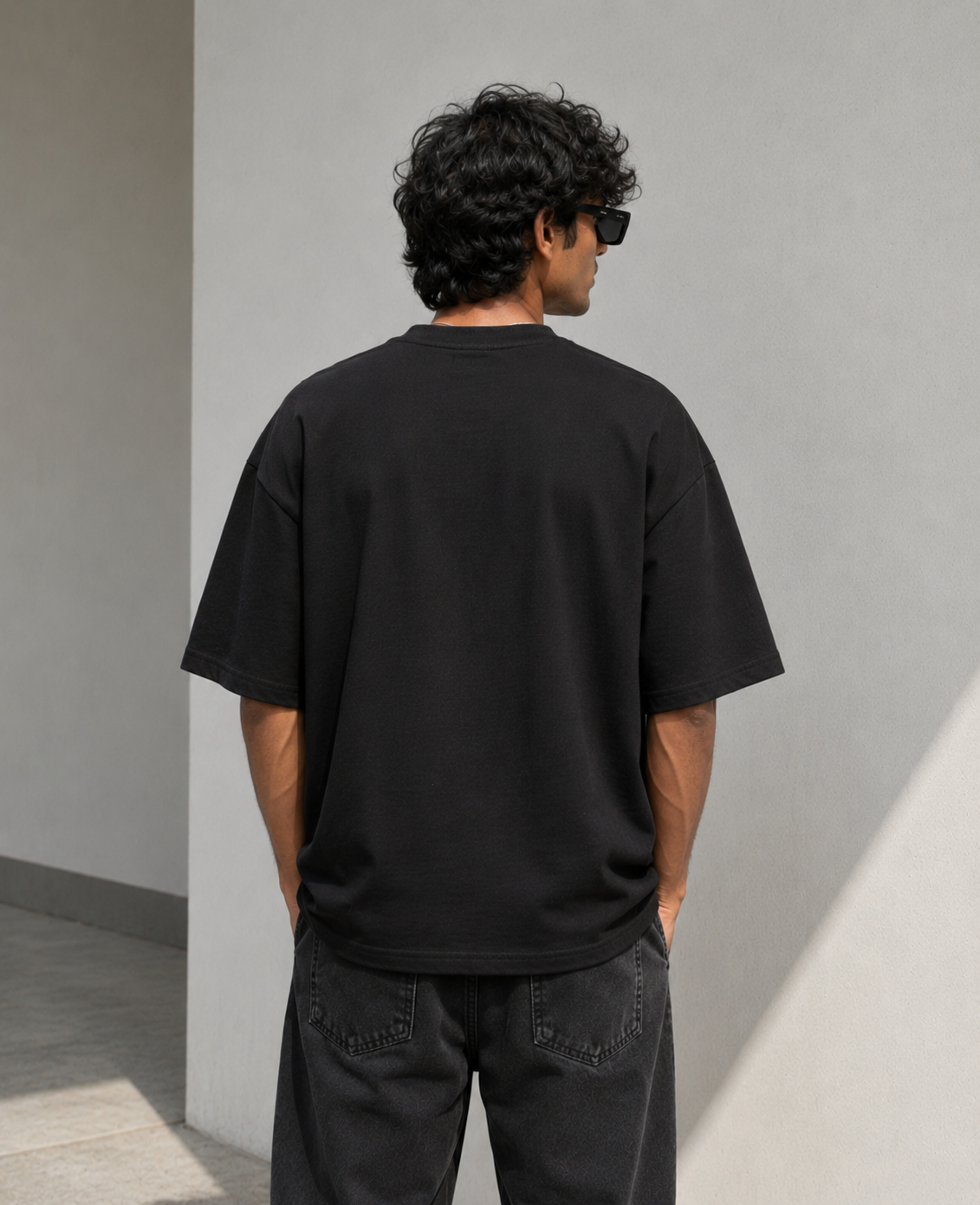 Black Oversized T-Shirt | 240 GSM