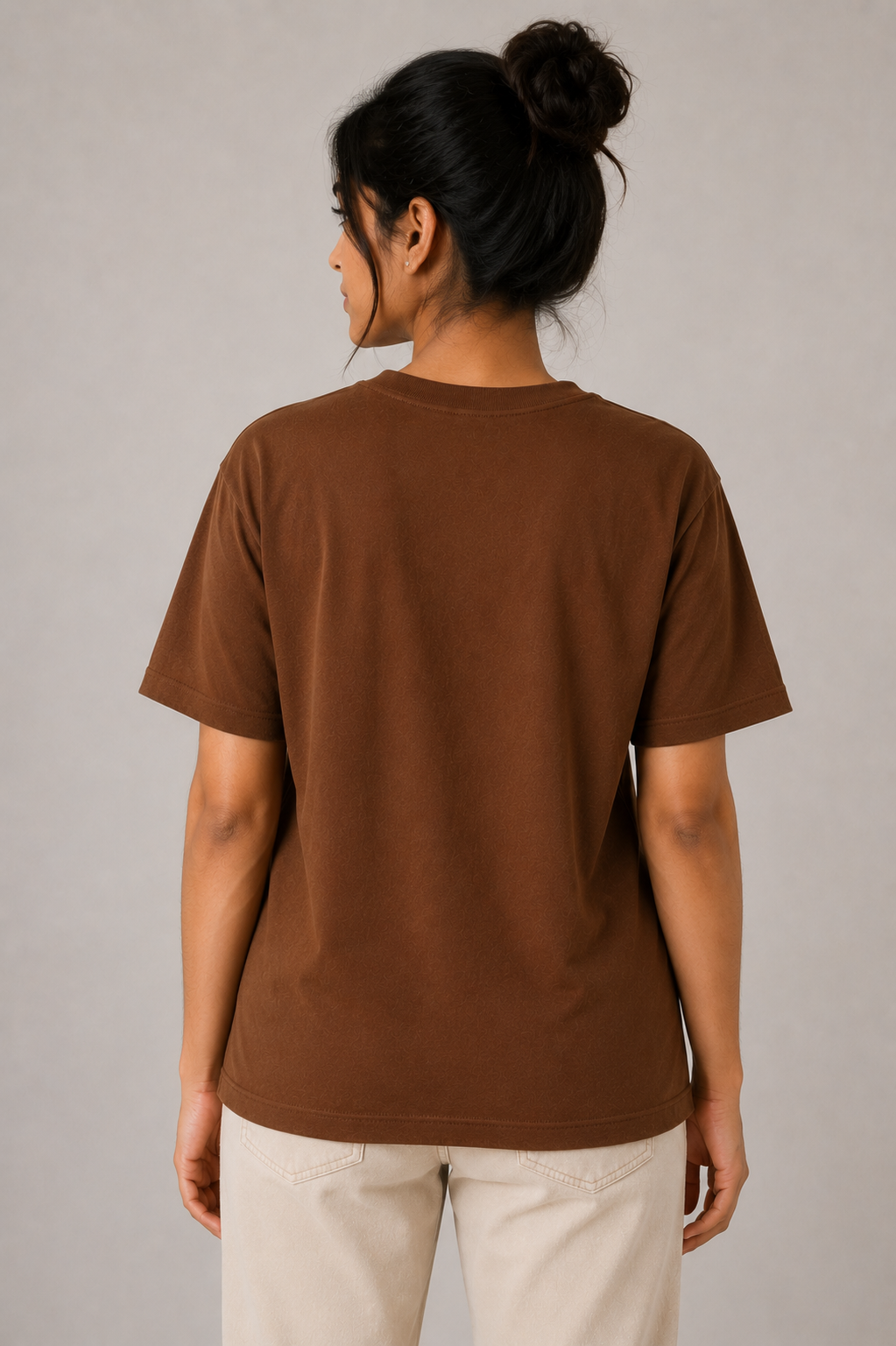 Brown Oversized T-Shirt | 240 GSM