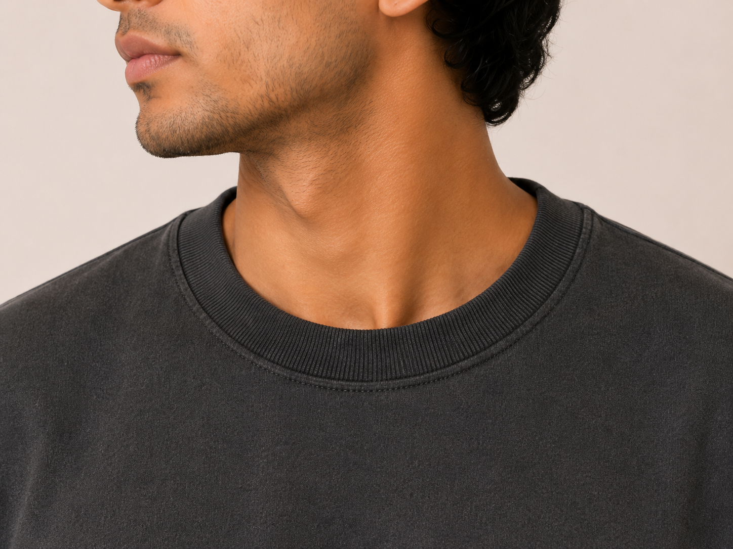 Charcoal Oversized T-Shirt | 240 GSM