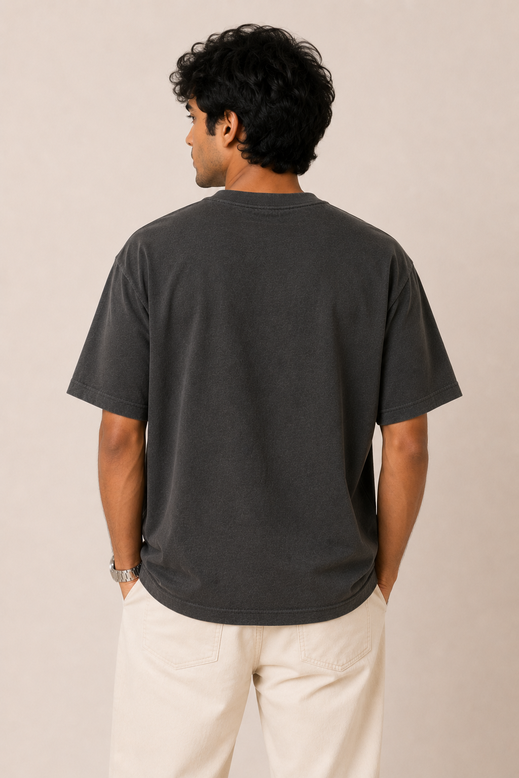Charcoal Oversized T-Shirt | 240 GSM