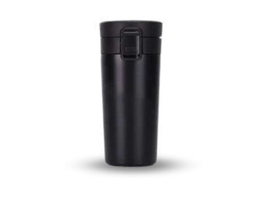 Thermos Mug with Push-Button Lid – 450 ml Stainless Steel Travel Mug | Hot & Cold for 6 Hours
