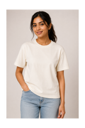 Off White Oversized T-Shirt | 240 GSM