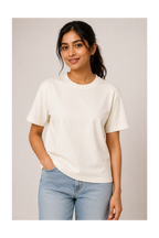 Off White Oversized T-Shirt | 240 GSM
