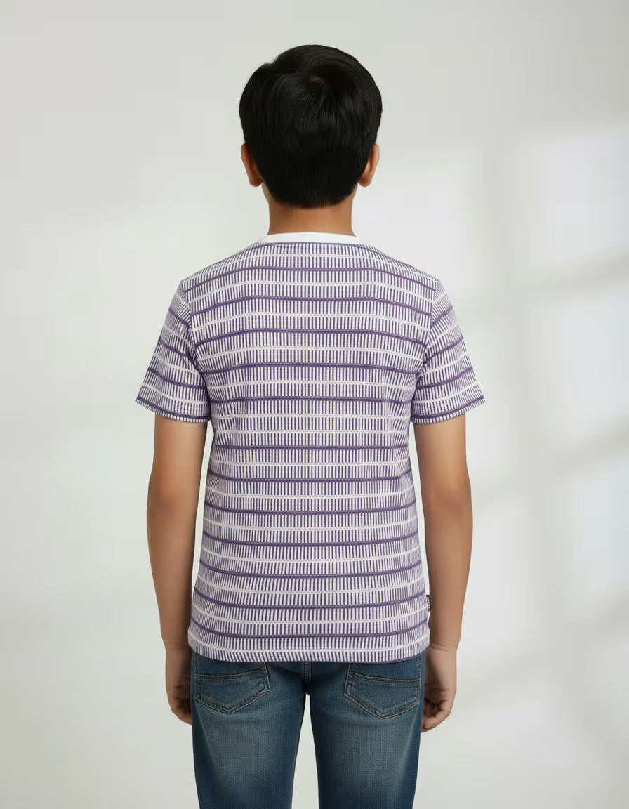 Boys Cathonic Fabric Printed T-Shirt – Soft & Stylish Casual Wear