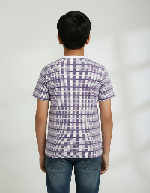 Boys Cathonic Fabric Printed T-Shirt – Soft & Stylish Casual Wear