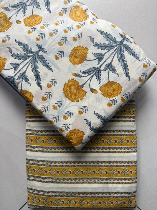 240 tc 100% cotton bedsheet