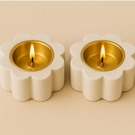 Marble Diya, Brass Diya