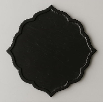 Arti Thali, Pooja Thali, Black Marble, Vanity, Nacho Tray, Multi-Purpose