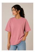 Rose Pink Oversized T-Shirt | 240 GSM