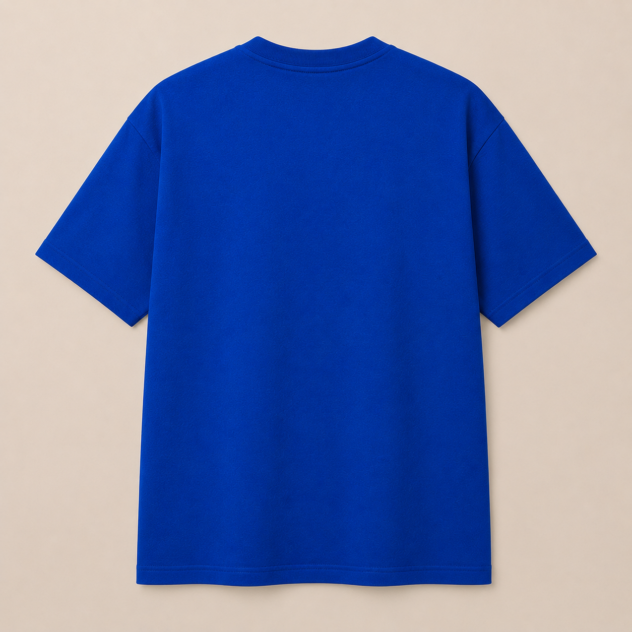 Royal Blue Oversized Cotton T-Shirt – 240 GSM Premium Tee