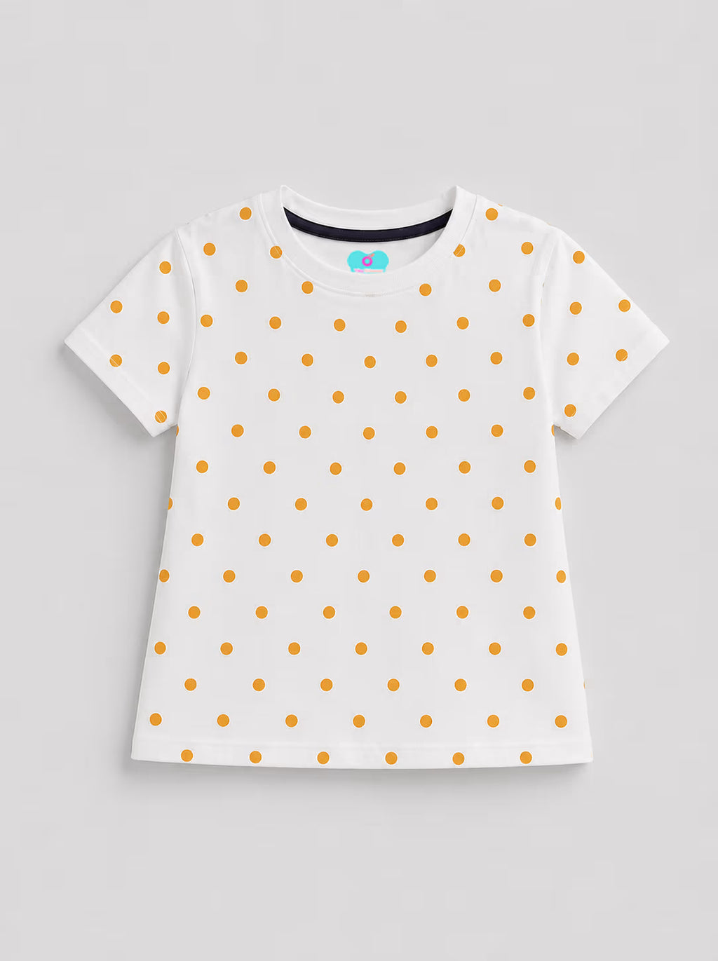 Lemon Bunny Charm Dress - 100% Cotton Bio Washed