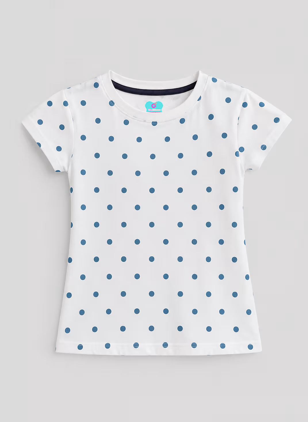 Lemon Bunny Charm Dress - 100% Cotton Bio Washed