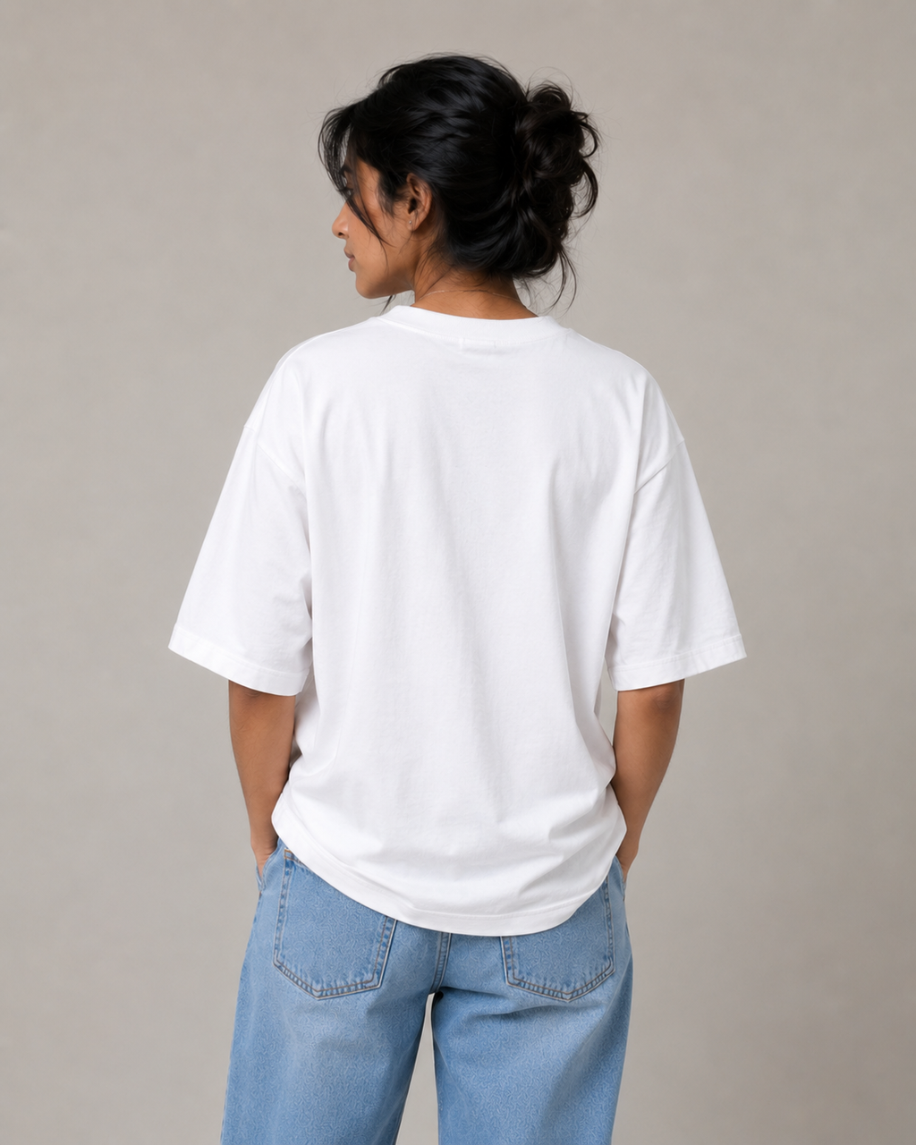 White Oversized T-Shirt | 240 GSM