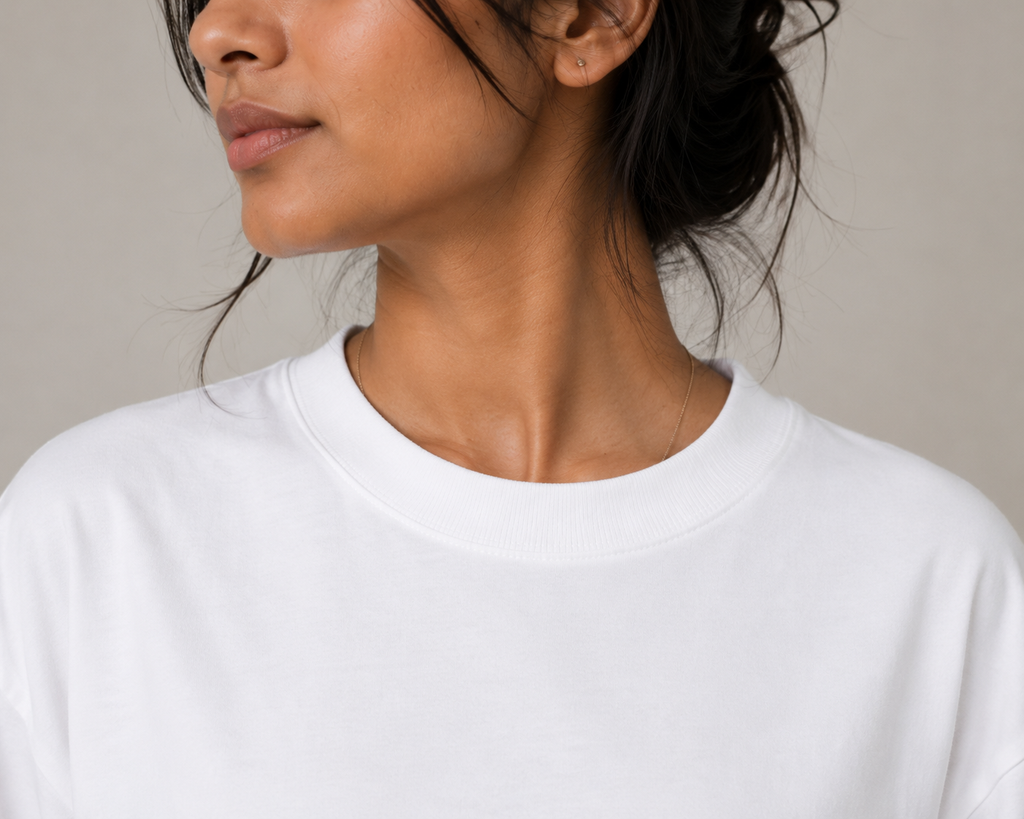 White Oversized T-Shirt | 240 GSM