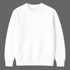 White long-sleeve shirt on a white background